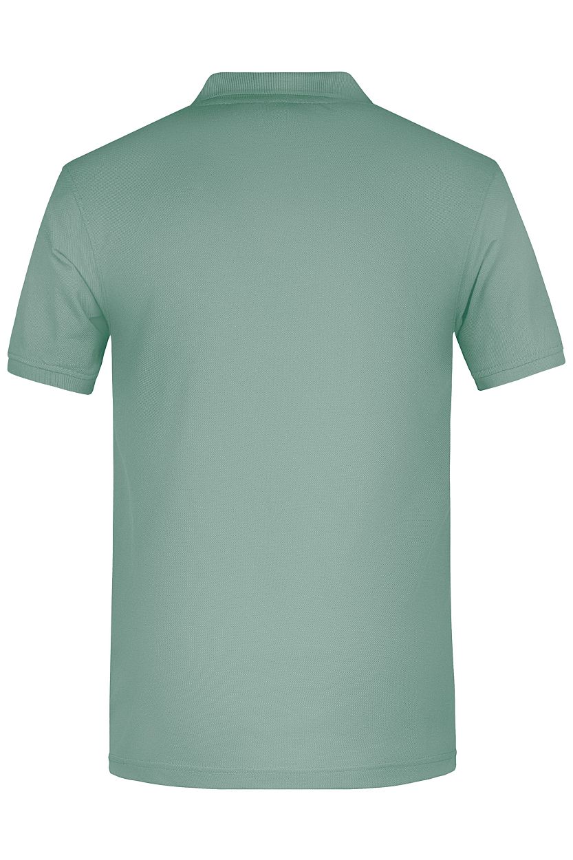 Men's ORGANIC Workwear Polo OCS Blended "JN874" in Foggy-Green, Größe 6XL - Daiber
