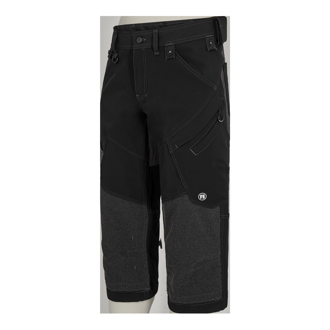 ENGEL X-treme 3/4-Hose mit 4-Wege-Stretch in Schwarz, Größe 54