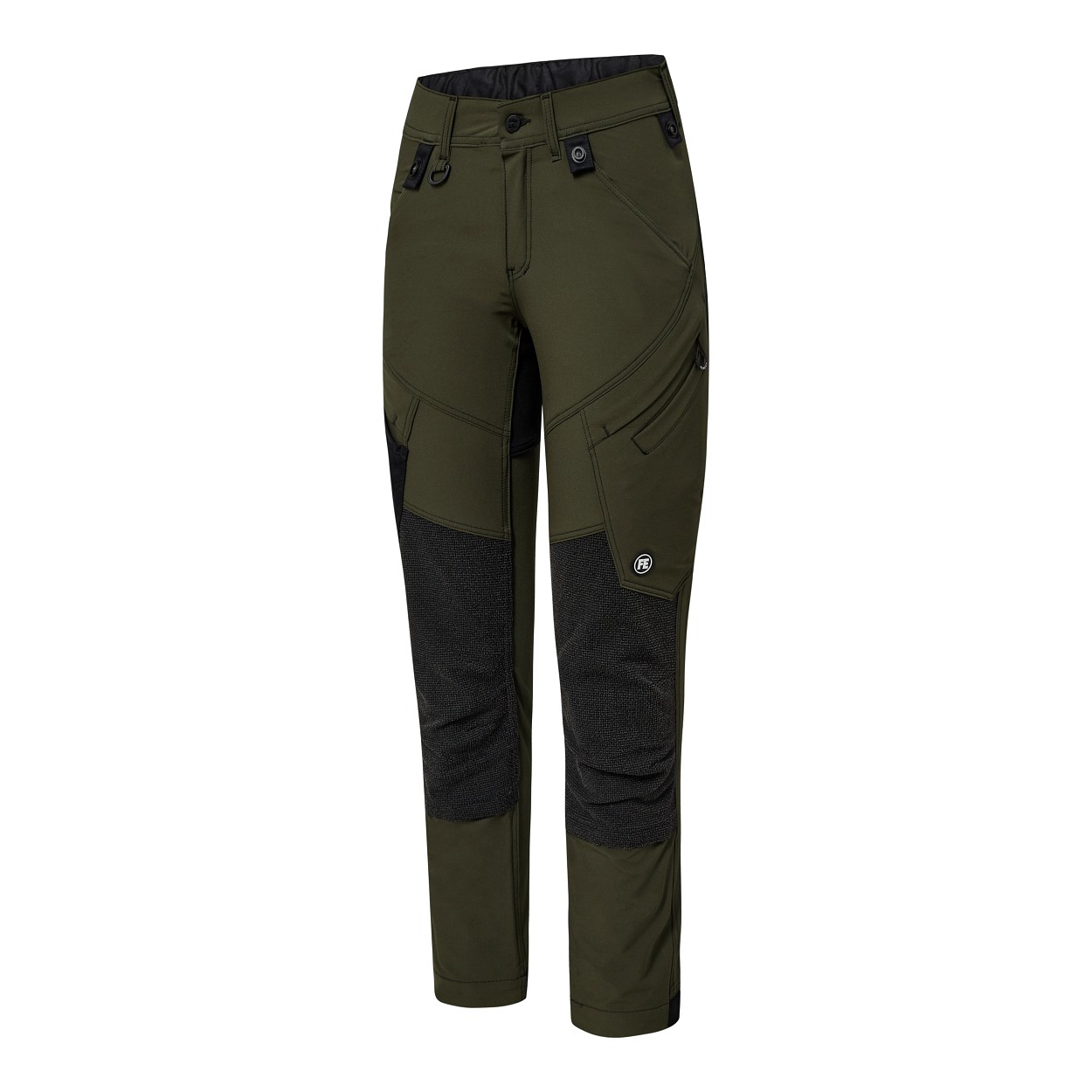 ENGEL X-treme Damen Hose mit 4-Wege Stretch in Forest Green, Größe 48