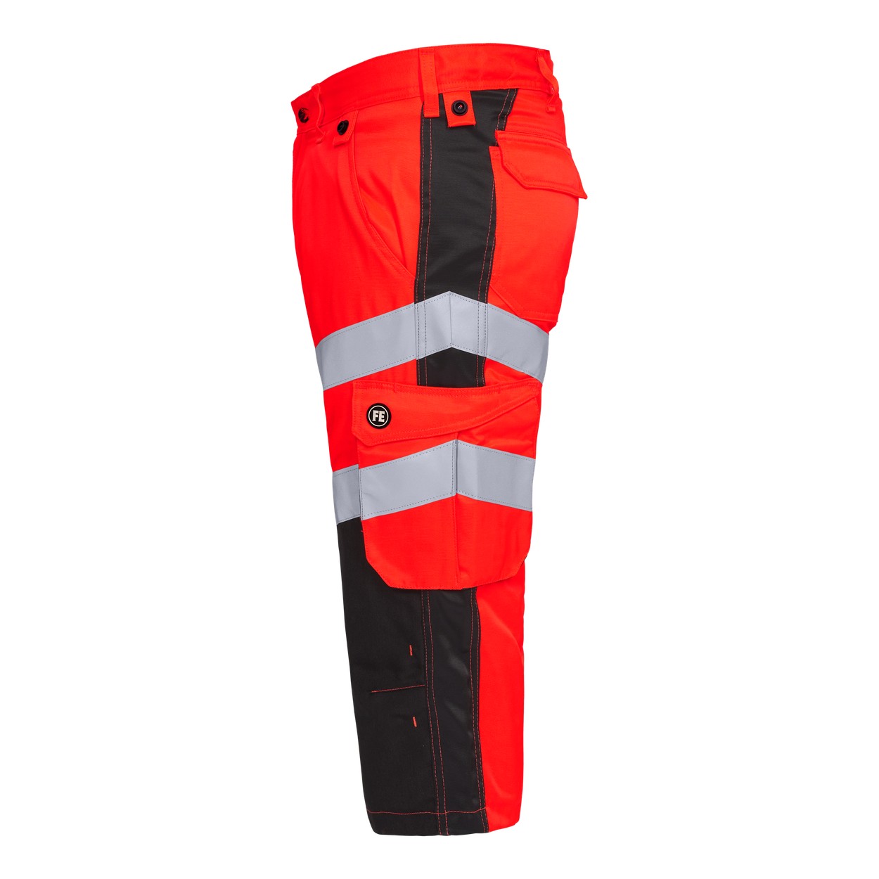 ENGEL Safety Light 3/4-Hose in Rot/Schwarz, Größe 54
