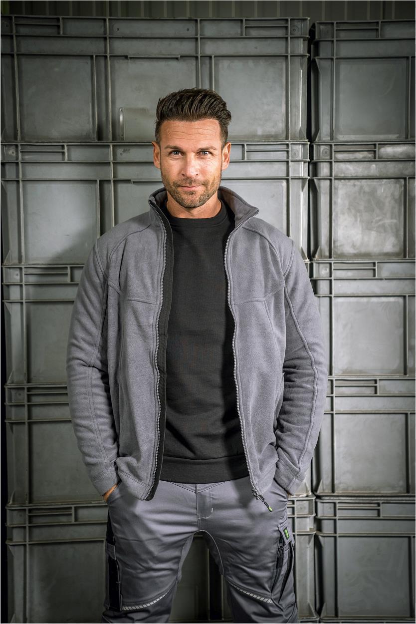 Polar-Fleecejacke Unisex CAFLJ, Gr. 2XL von Leibwächter