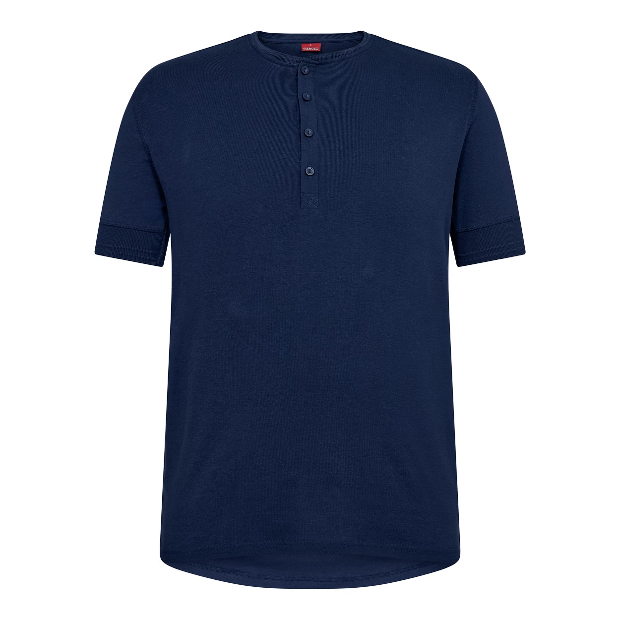 ENGEL Extend Grandad T-Shirt in Blue Ink, Größe XS