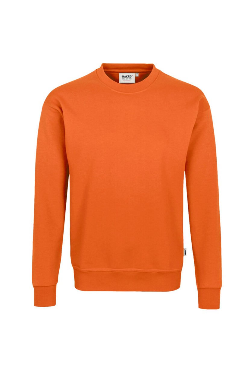 HAKRO 475 Sweatshirt MIKRALINAR® in Orange, Größe 6XL