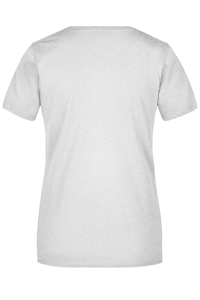 Ladies' Basic-T "JN901" in Ash, Größe 3XL - Daiber