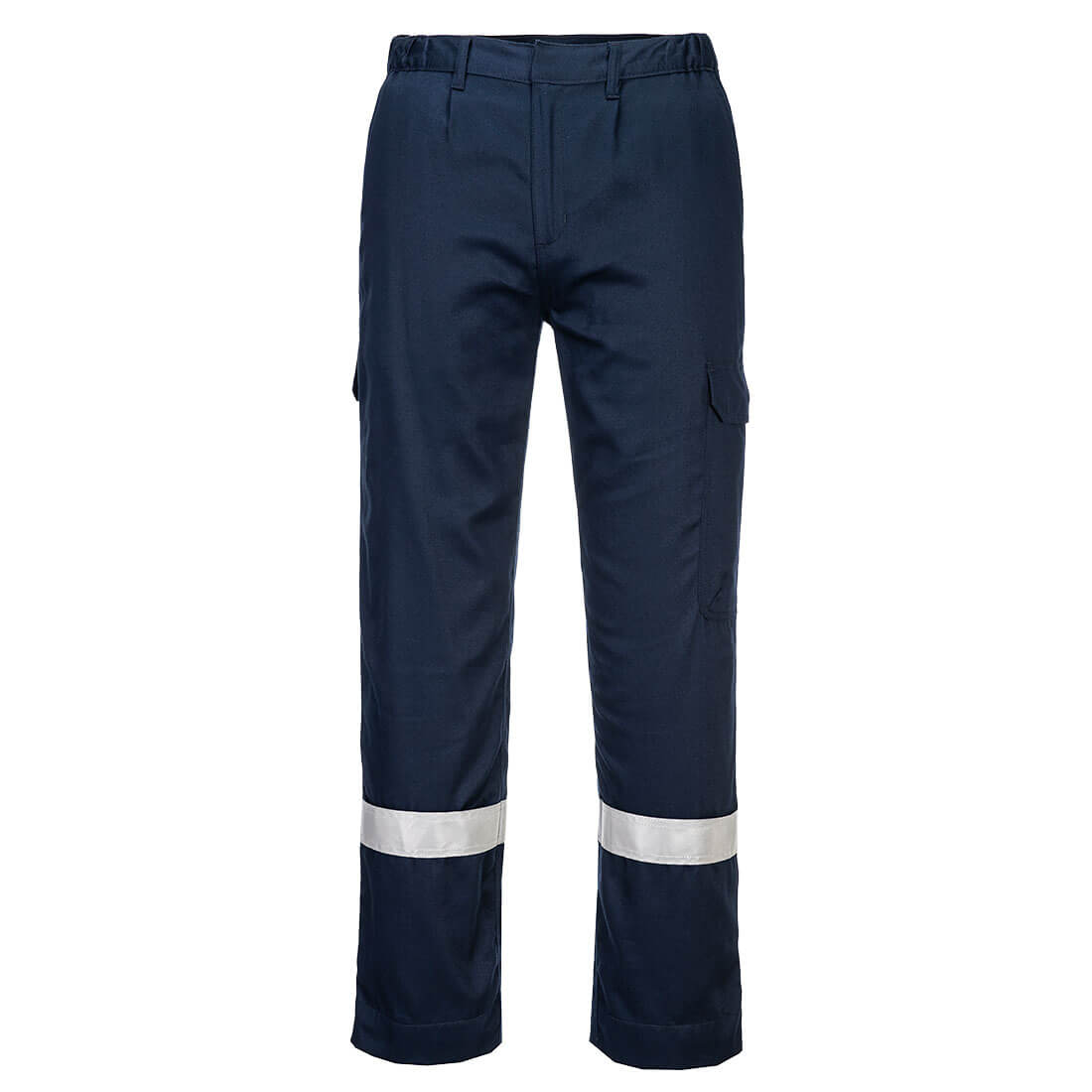 Flammhemmende leichte antistatische Bundhose FR412 in Navy, Größe XL von Portwest