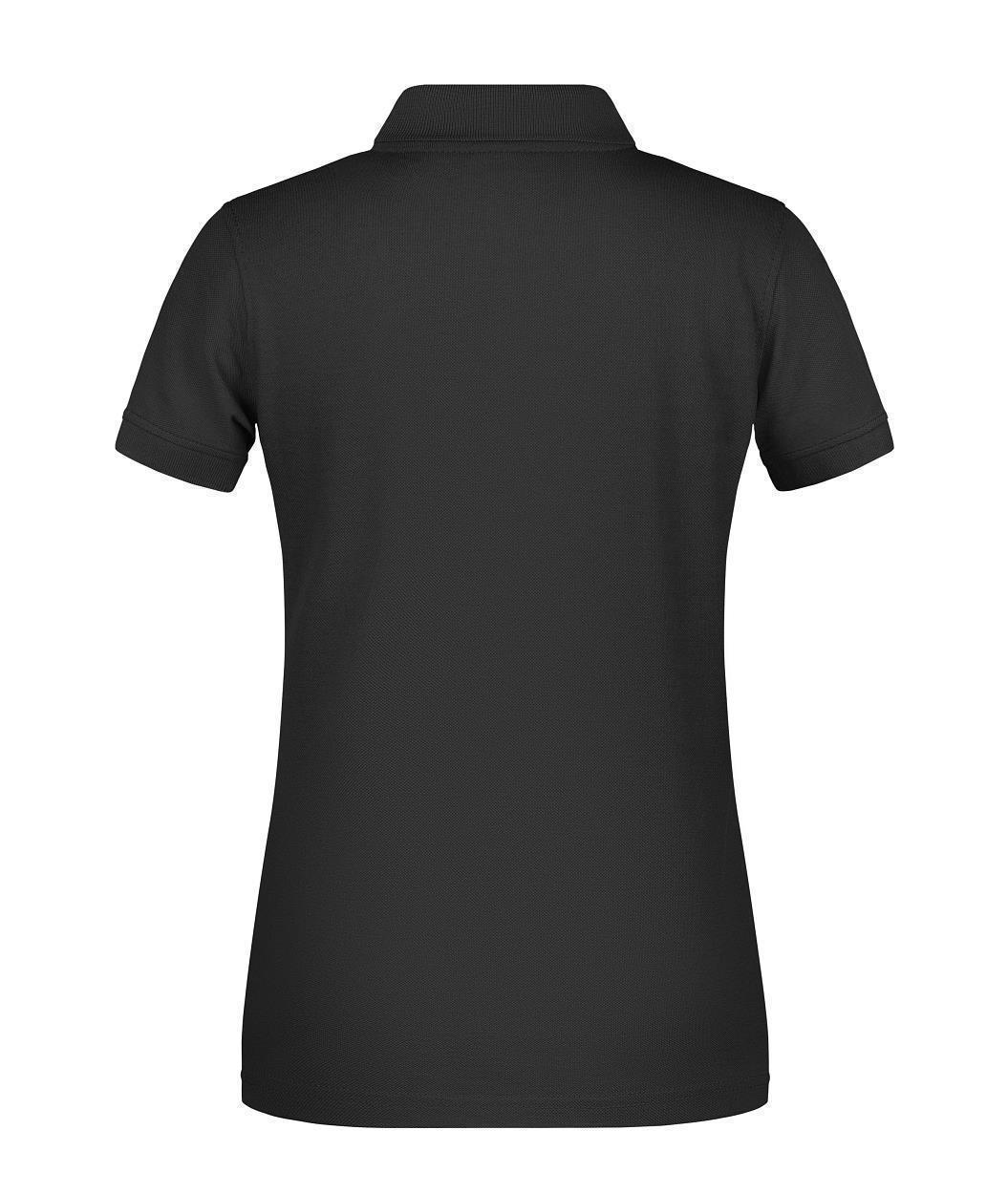 Ladies' ORGANIC Workwear Polo OCS Blended "JN873" in Black, Größe 4XL - Daiber
