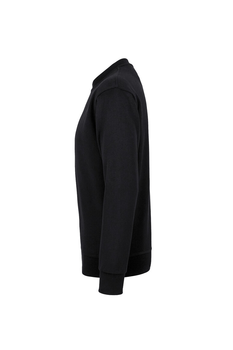 HAKRO 567 Label Free Sweatshirt Heavy MIKRALINAR® ECO in schwarz, Größe 6XL