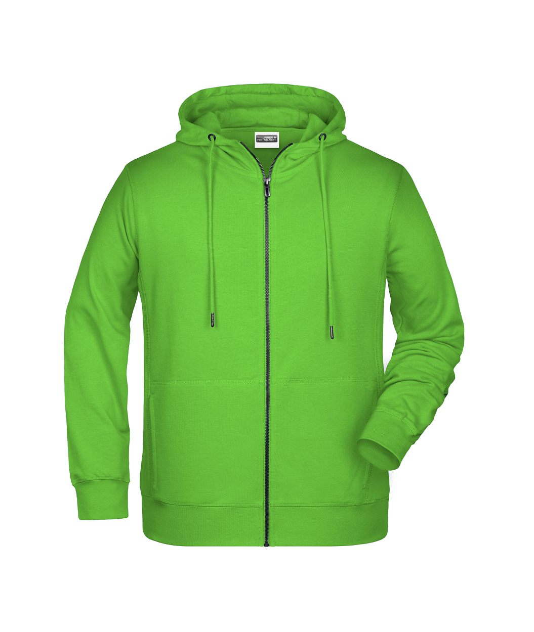 Men's Zip Hoody OCS Blended & RCS "8026" in Lime-Green, Größe 5XL - Daiber