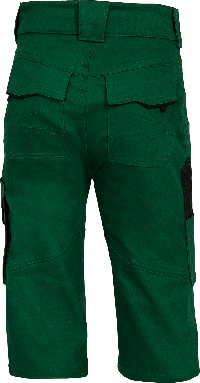 Kinder 3/4-Hose Flex Line Grün/Schwarz FLXKK, Gr. 158/ von Leibwächter