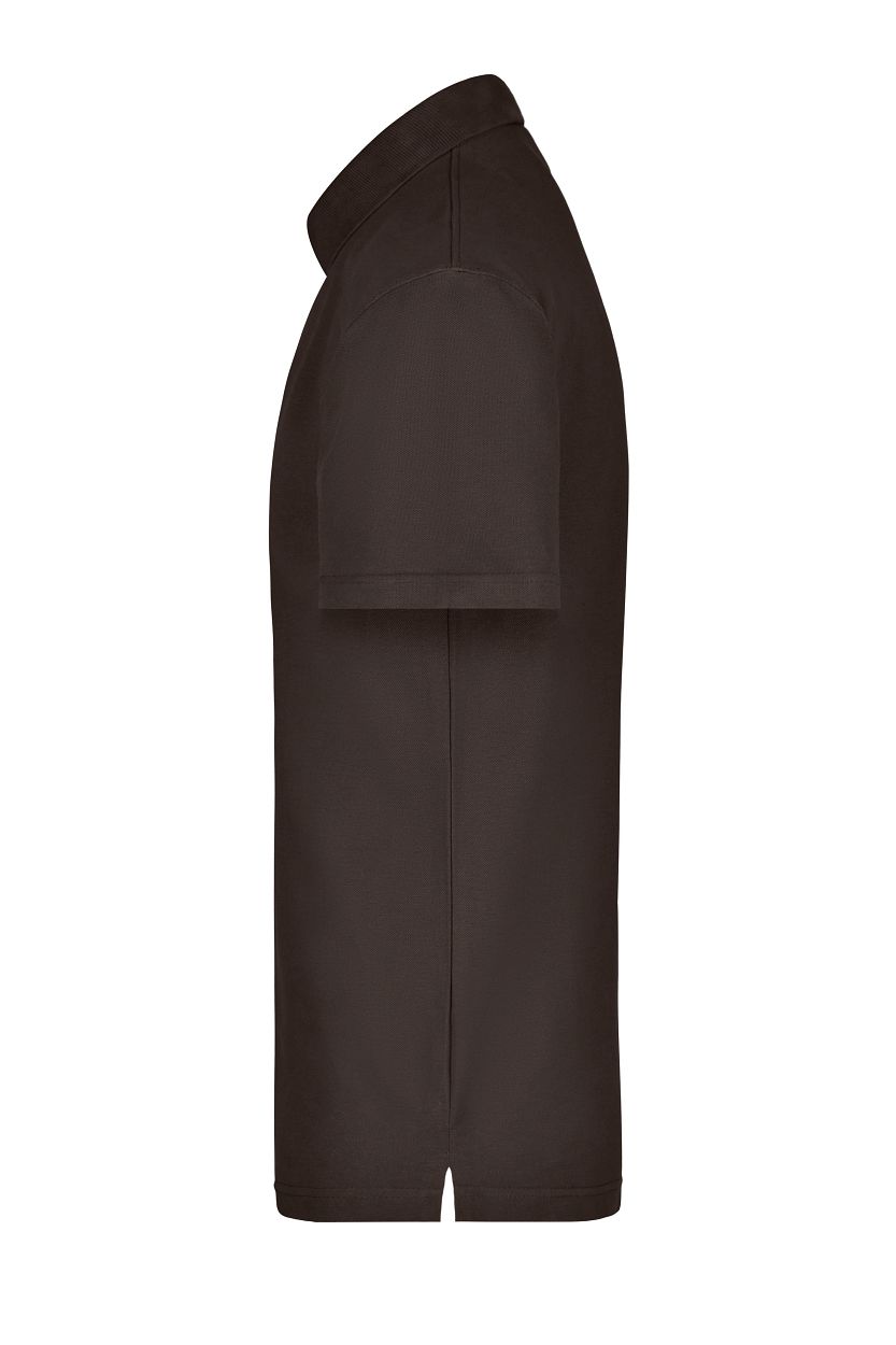 Polo-Piqué Pocket "JN026" in Brown, Größe 3XL - Daiber