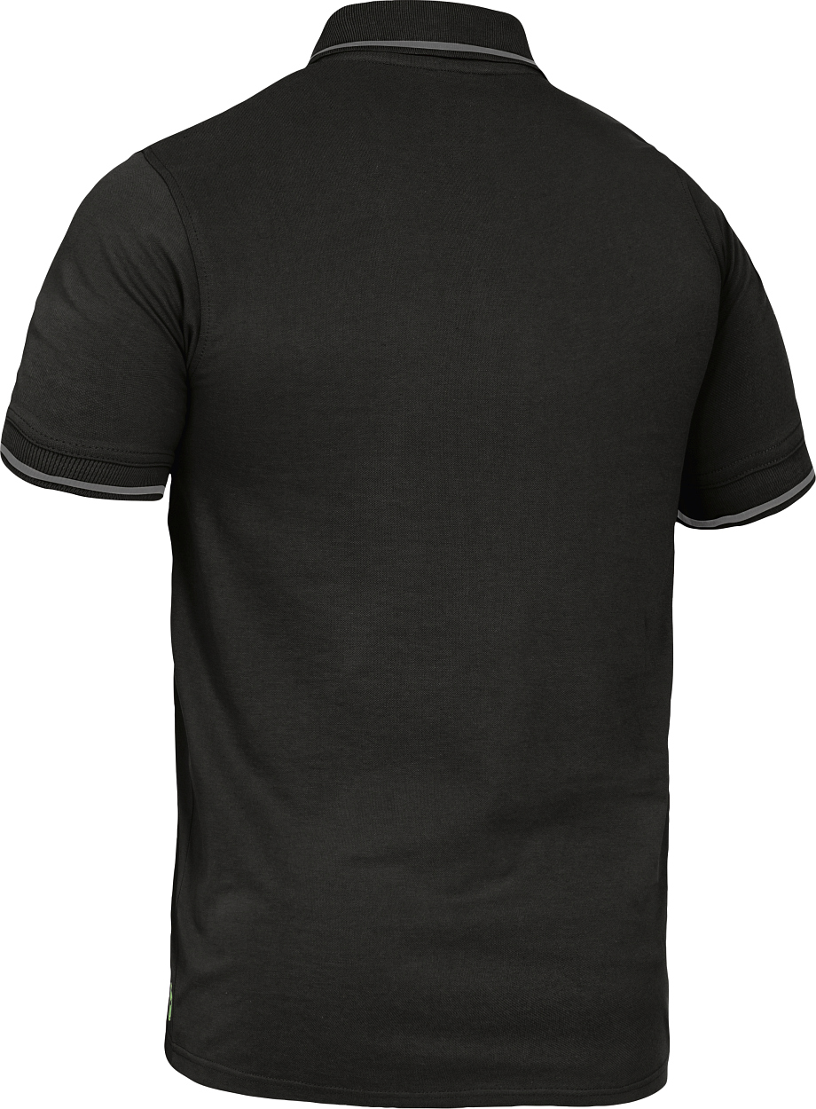 Polo-Shirt "Jens" Flex Line Schwarz FLEXU, Gr. 2XL von Leibwächter
