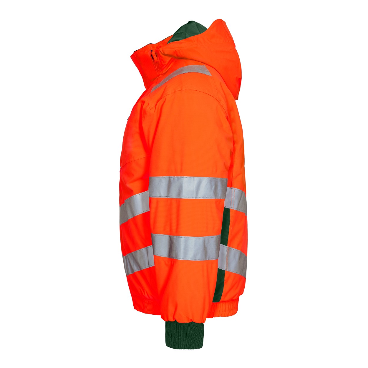 ENGEL Safety Pilotjacke in Orange/Grün, Größe 2XL