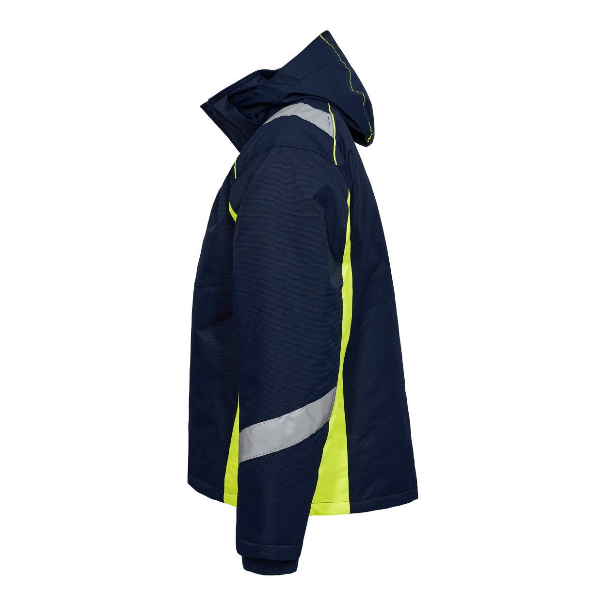 Cargo Winterjacke in Blue Ink/Gelb, Größe XS