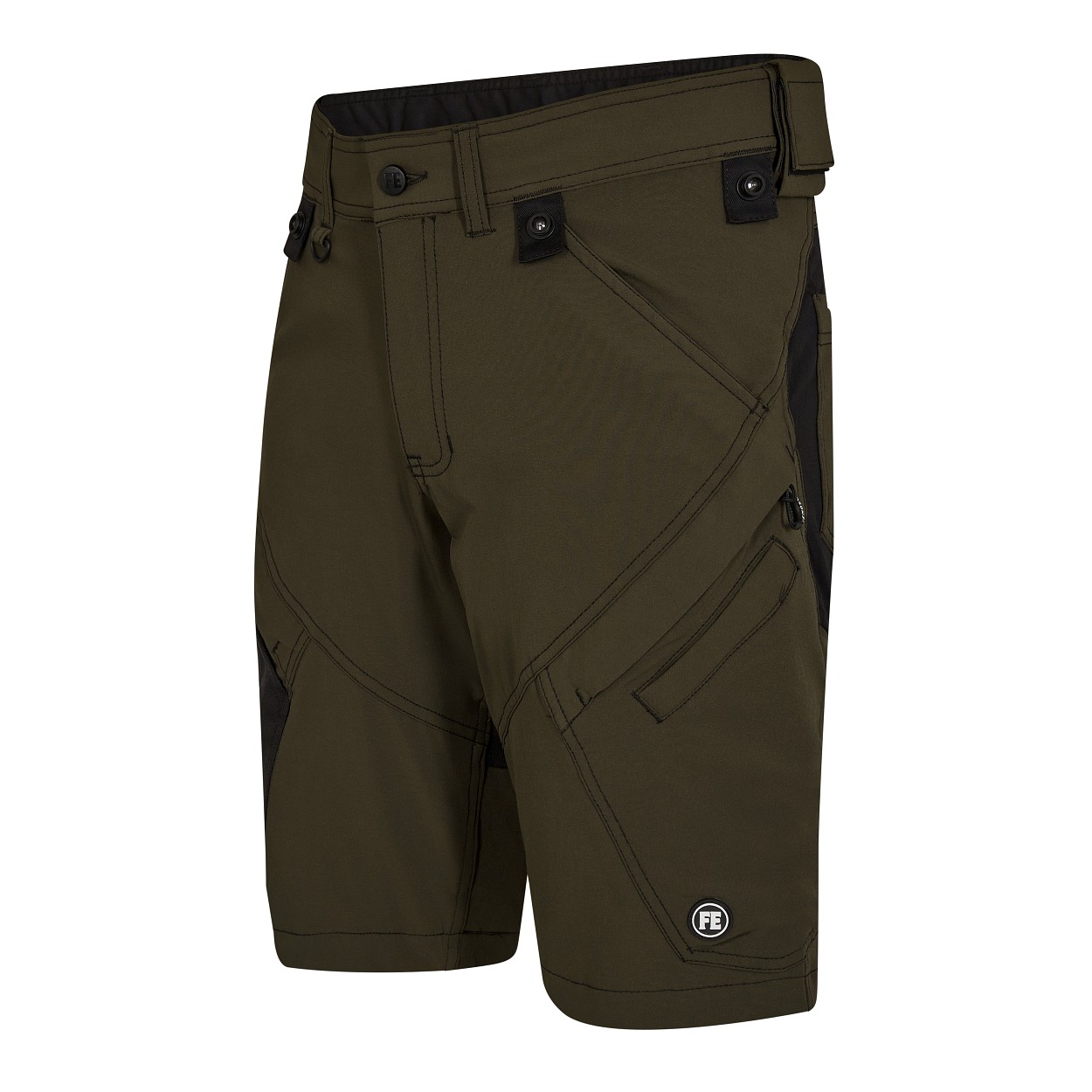 ENGEL X-treme Handwerkershorts mit 4-Wege-Stretch in Forest Green, Größe 54