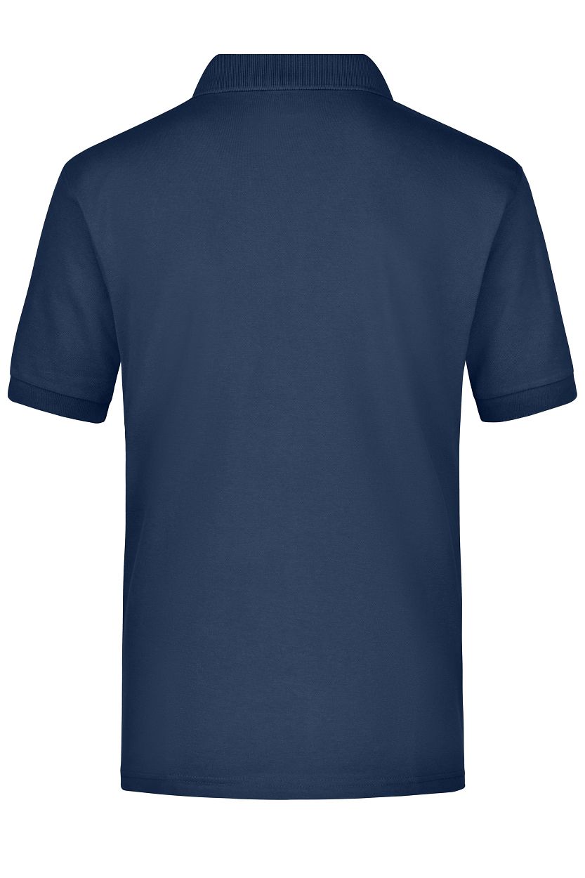 Polo-Piqué Pocket "JN026" in Navy, Größe 3XL - Daiber
