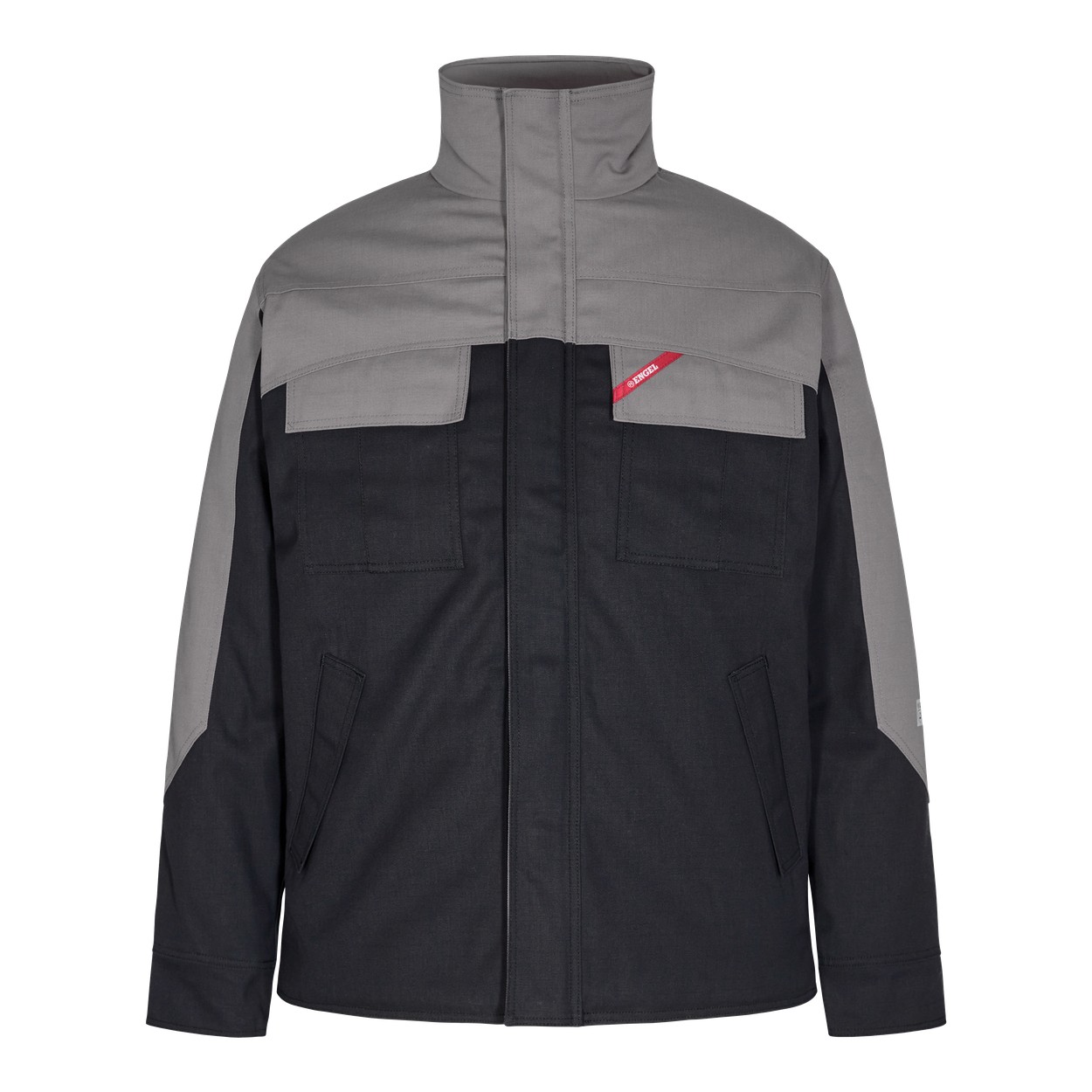 ENGEL Safety+ Multinorm Winterjacke in Schwarz/Grau, Größe XS