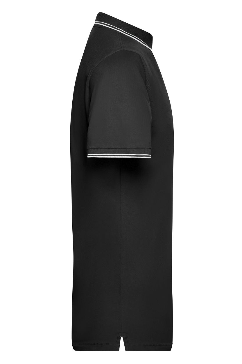 Men's Polo "JN986" in Black/White, Größe 3XL - Daiber