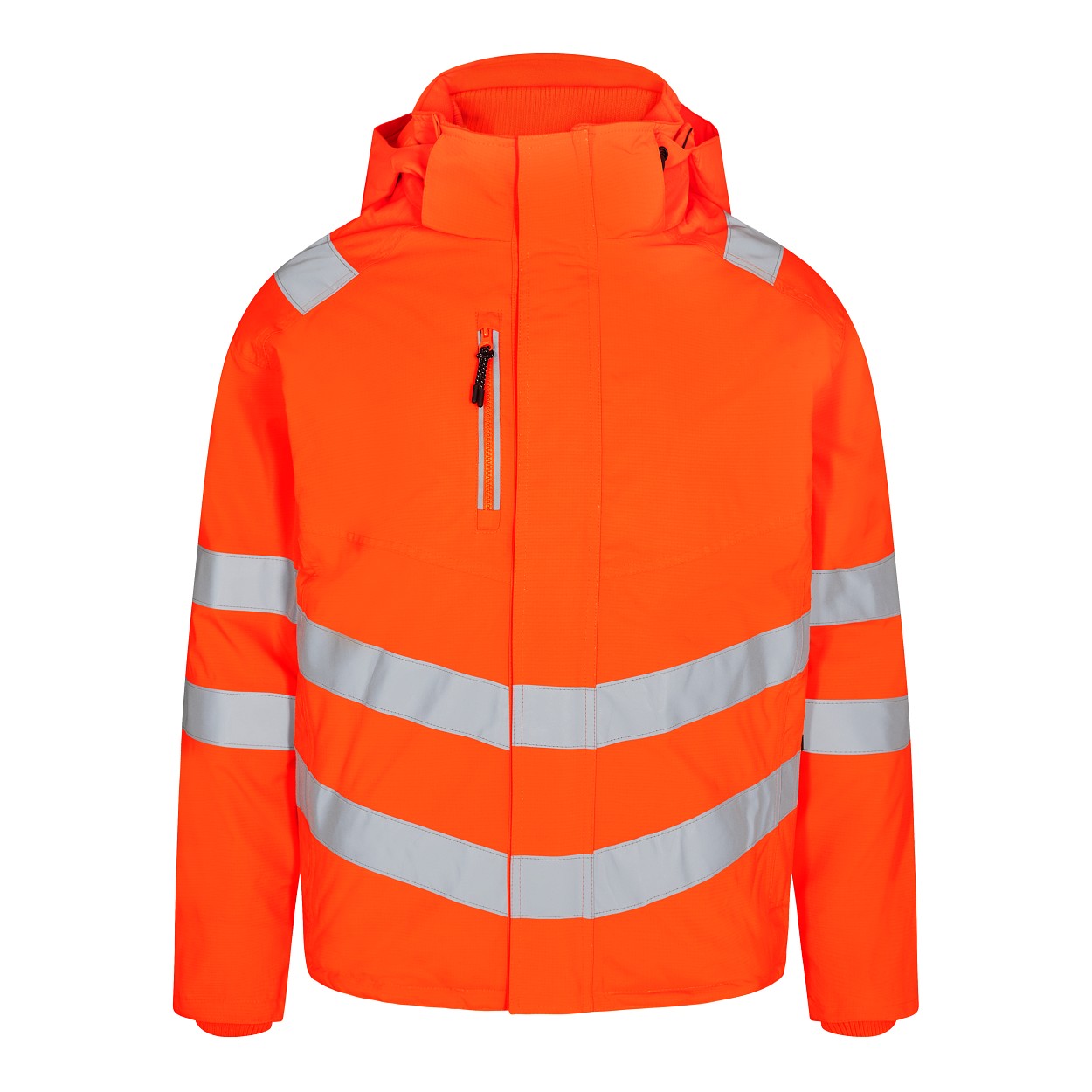 Safety Winterjacke in Hi-vis Orange, Größe XS
