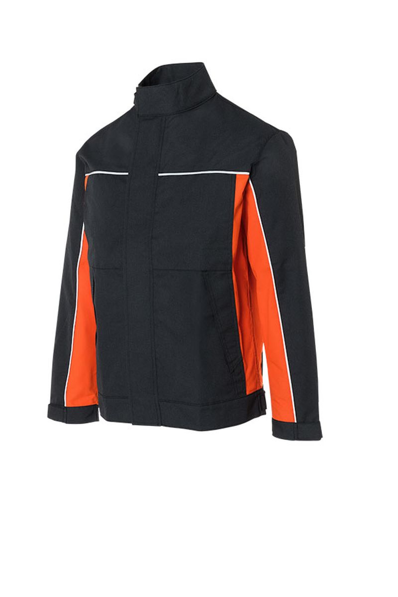 KÜBLER KERMEL TOP Jacke PSA 3 KÜBLER KERMEL TOP Jacke PSA 3 in Dunkelgrau / Orange, Größe 110