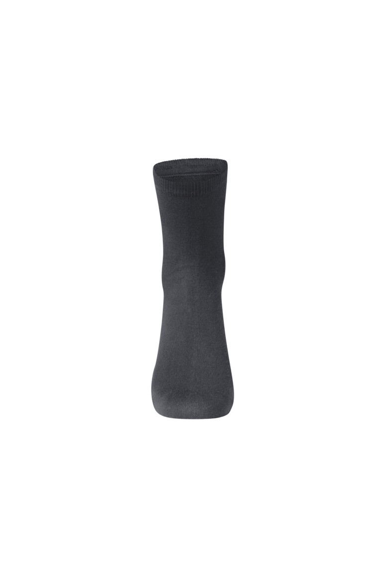 HAKRO 975 Socken Essentials in Karbongrau, Größe L