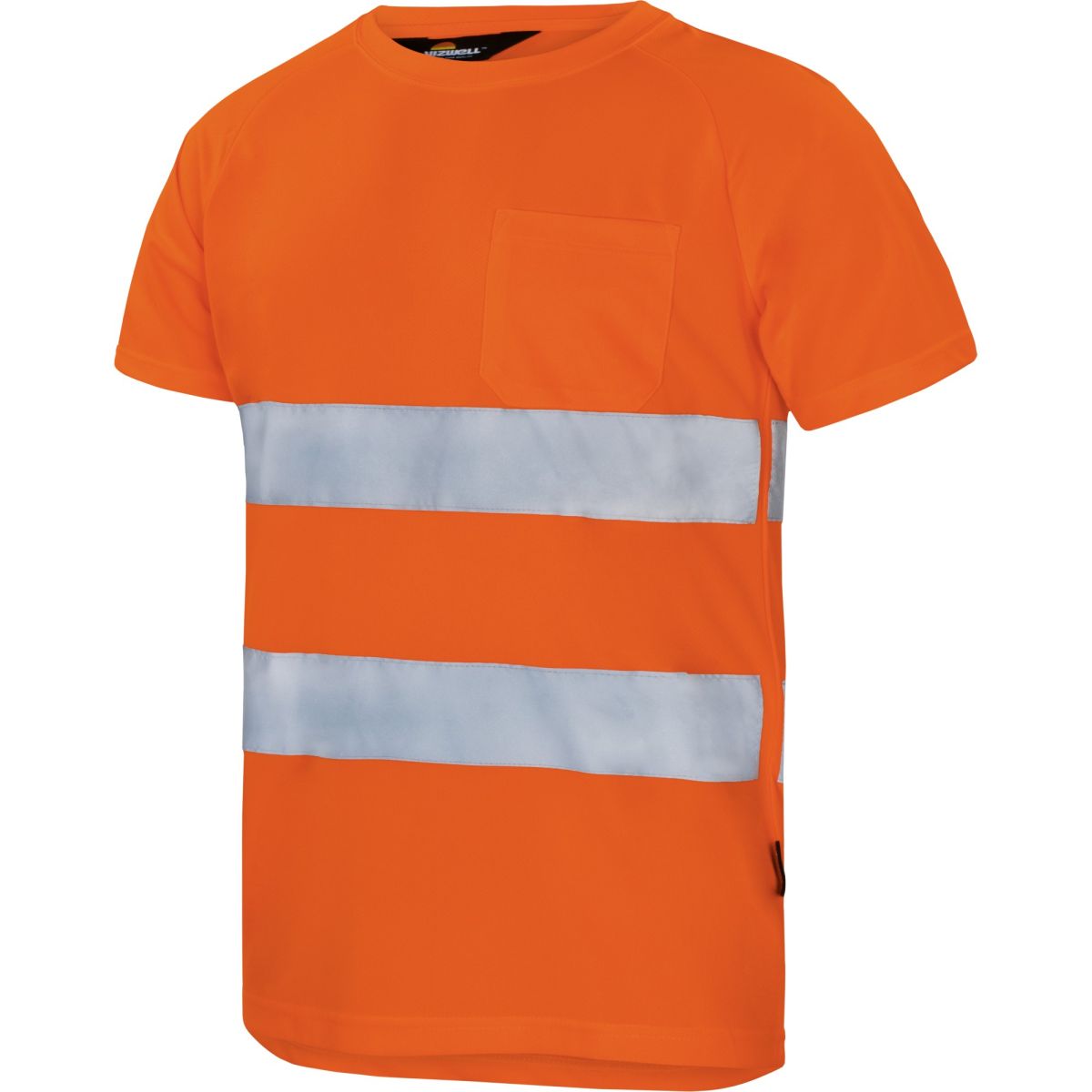 Warnschutz T-Shirt leuchtorange von Vizwell