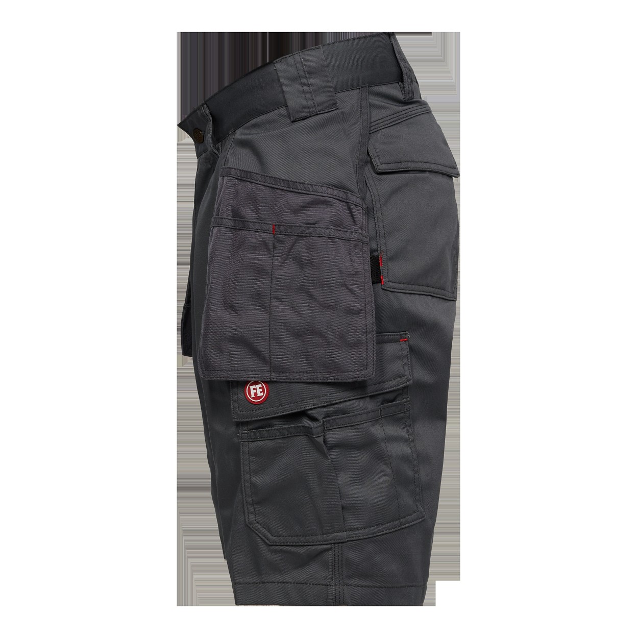 ENGEL Combat Arbeitsshorts mit Holstertaschen in Grau, Größe 54