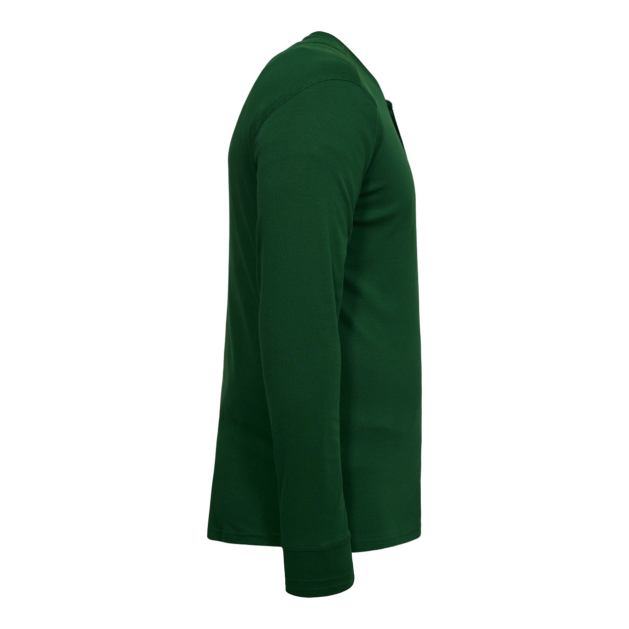 ENGEL Extend Grandad langarm-Shirt in Grün, Größe XS