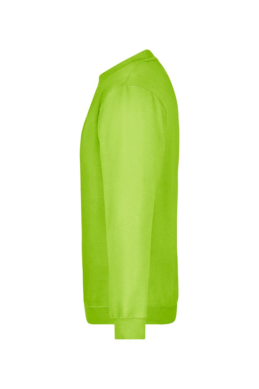 Round-Sweat Heavy "JN040" in Lime-Green, Größe 5XL - Daiber