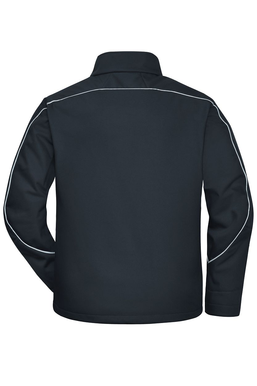 Workwear Softshell Jacket - SOLID - "JN884" in Carbon, Größe 6XL - Daiber