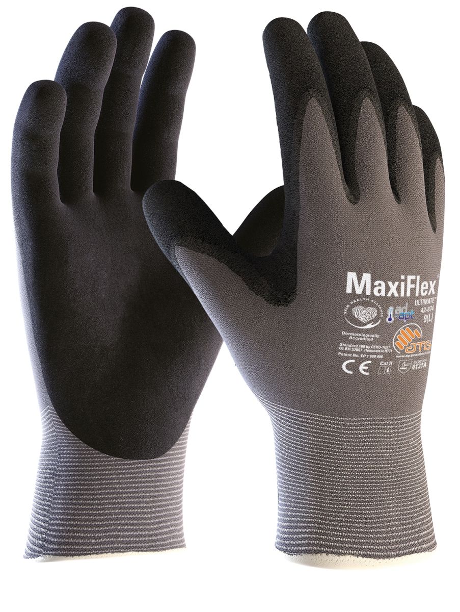 MaxiFlex® Ultimate™ AD-APT® Nylon-Strickhandschuhe (42-874)