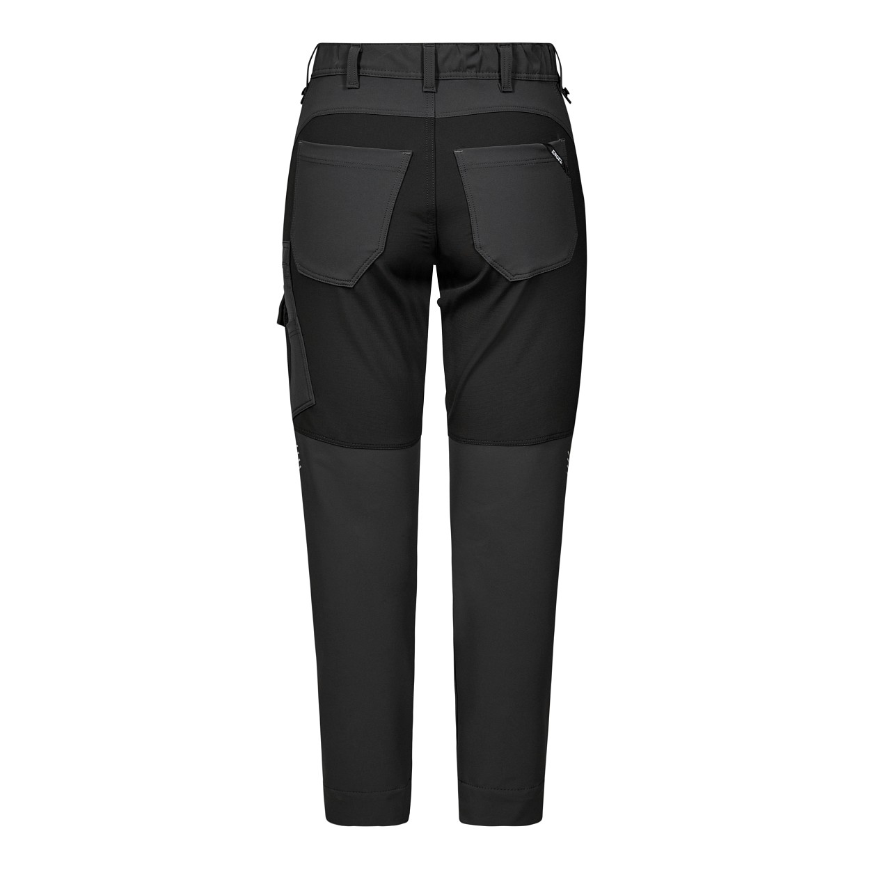 ENGEL Entire Damen Servicehose mit 4-Wege Stretch in Anthrazitgrau/Schwarz, Größe 48
