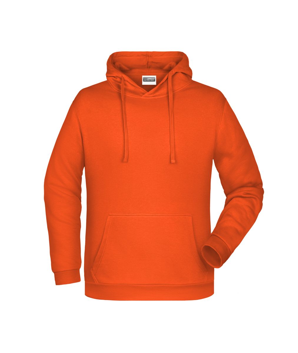 JN796 Herren Promo Hoody in Orange, Größe 4XL von James & Nicholson