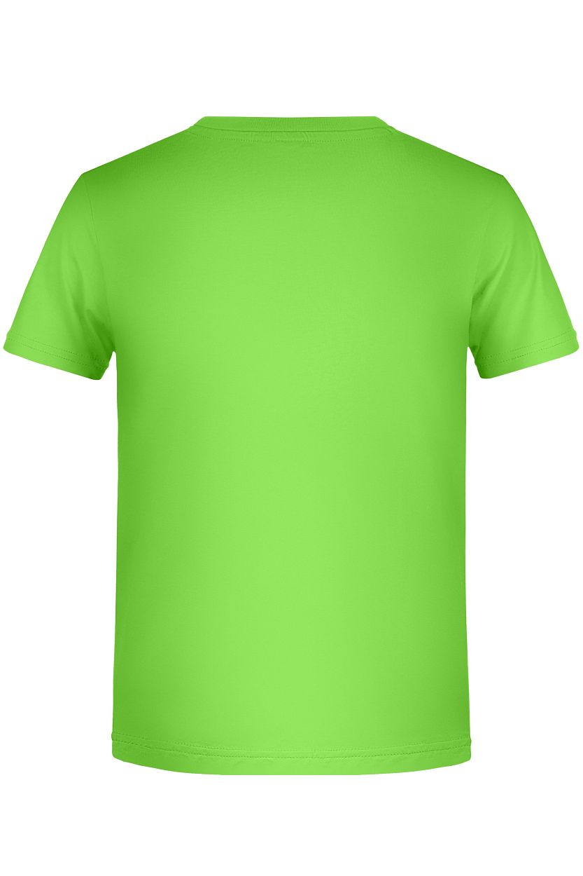Boys' Basic-T OCS Standard "8008B" in Lime-Green, Größe 2XL - Daiber