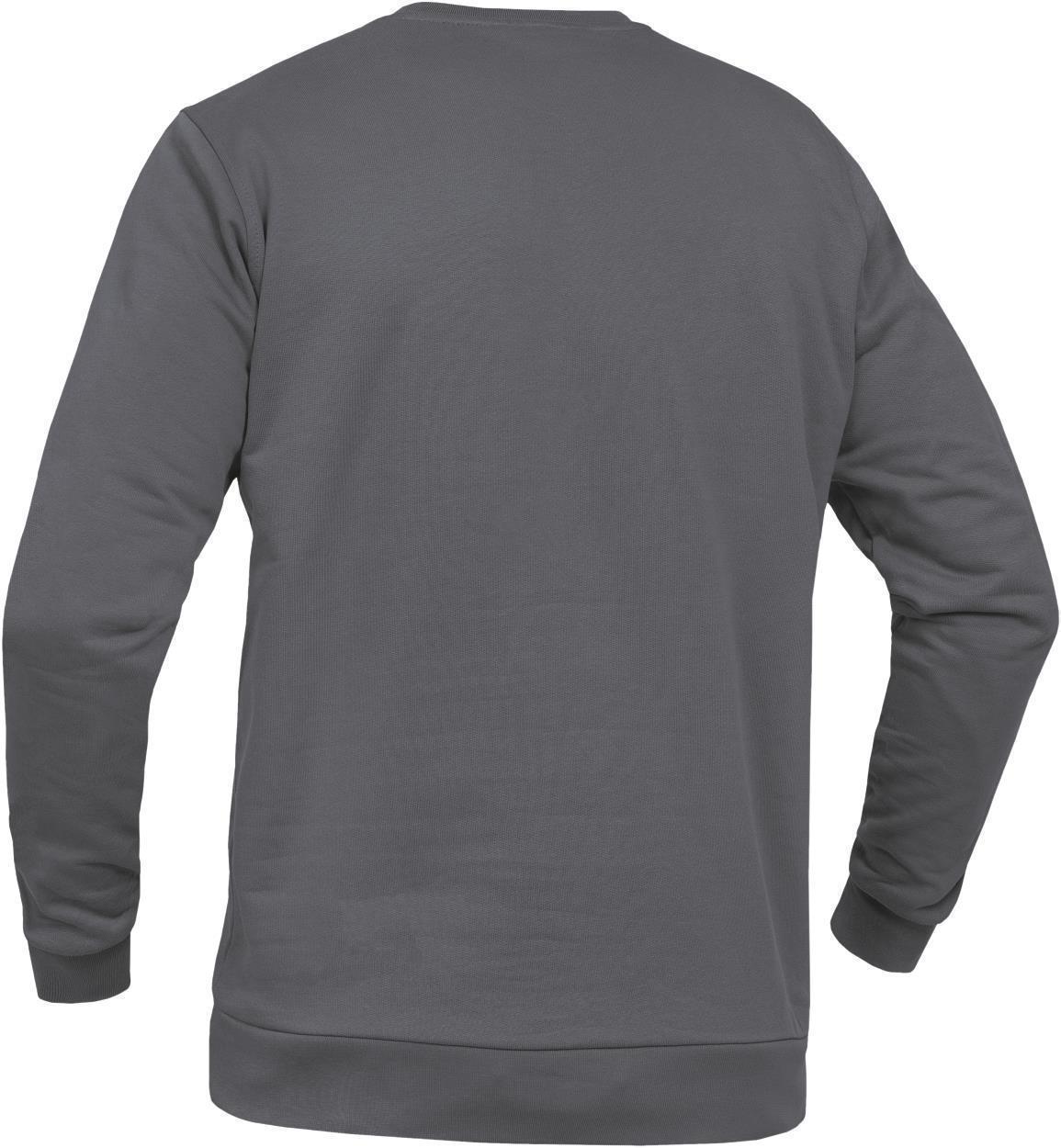 Rundhals-Sweater "Alex" Classic Line Grau LWSR, Gr. 2XL von Leibwächter