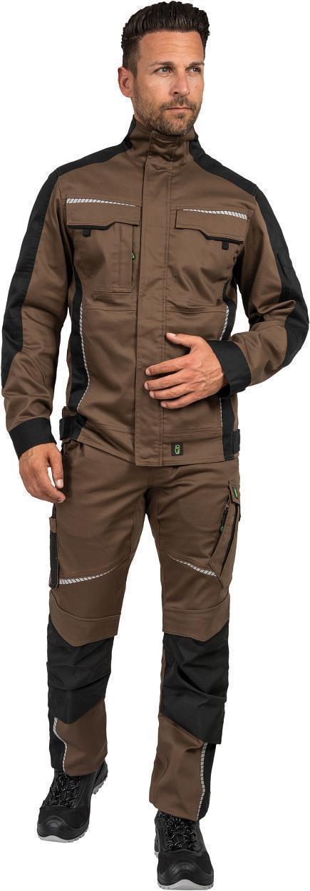 Bundhose Flex Line in Haselnuss-Schwarz, Größe 98 von Leibwächter