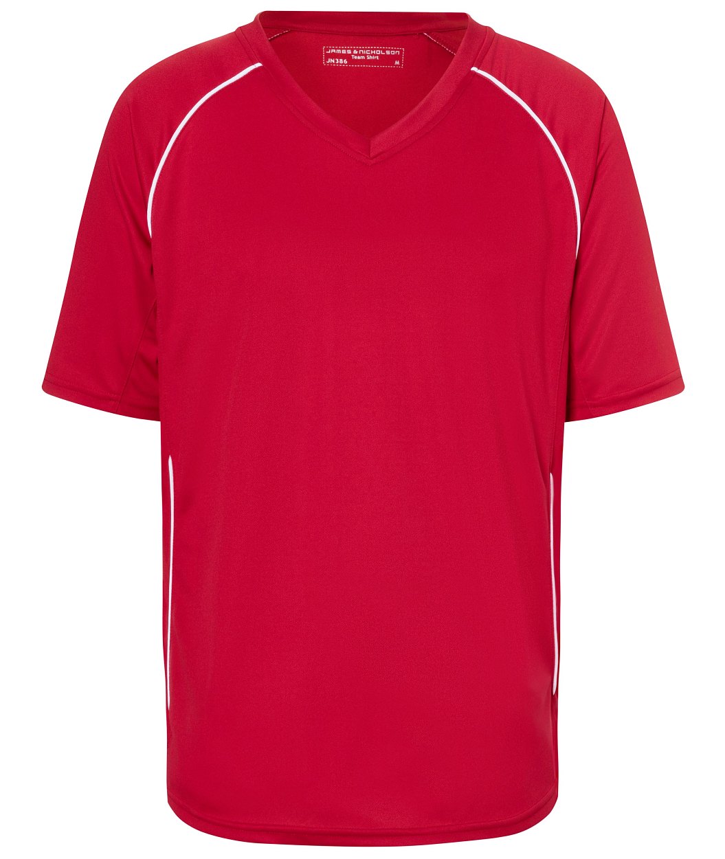 Team Shirt "JN386" in Red/White, Größe 2XL - Daiber