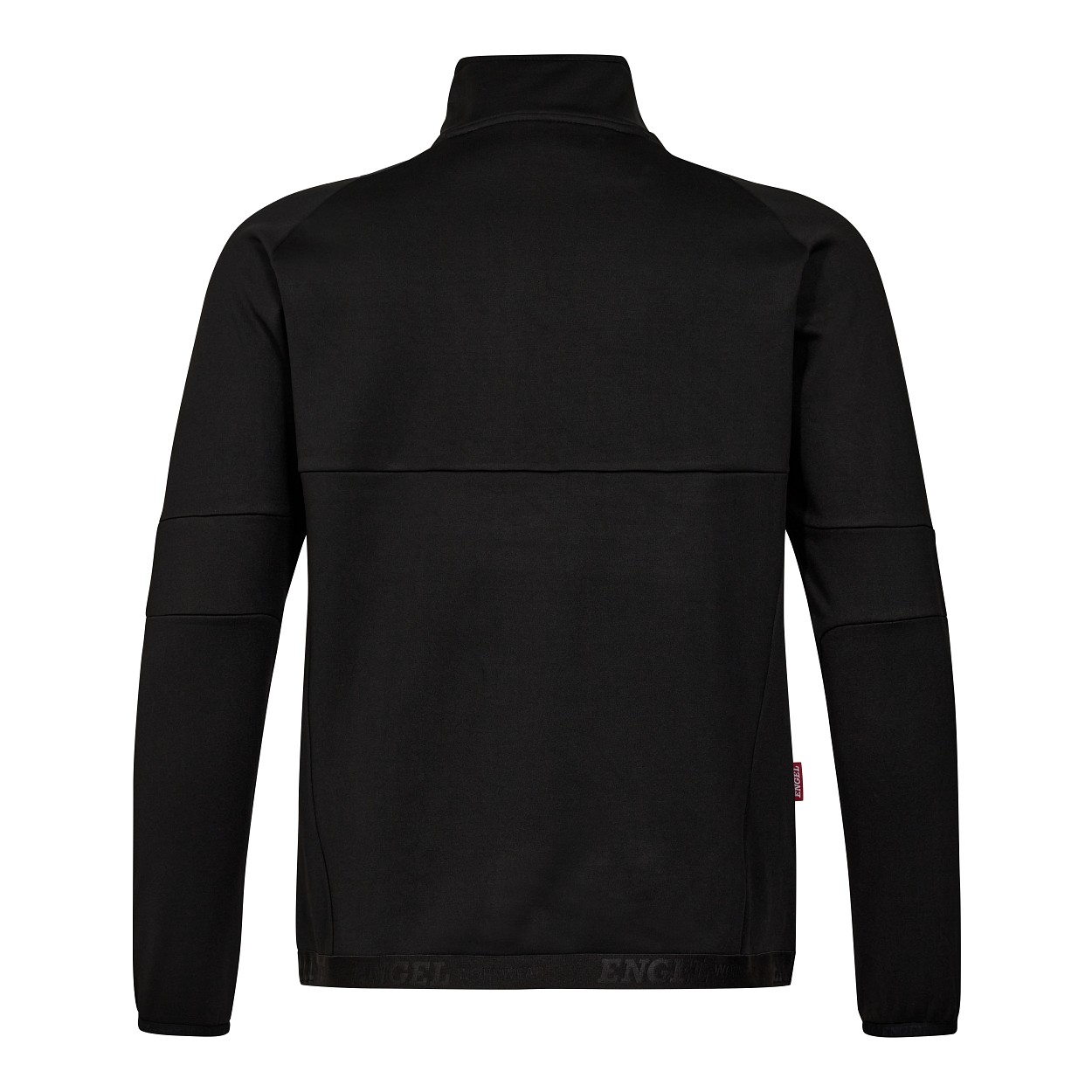 ENGEL Extend Midlayer-Cardigan in Schwarz, Größe XS