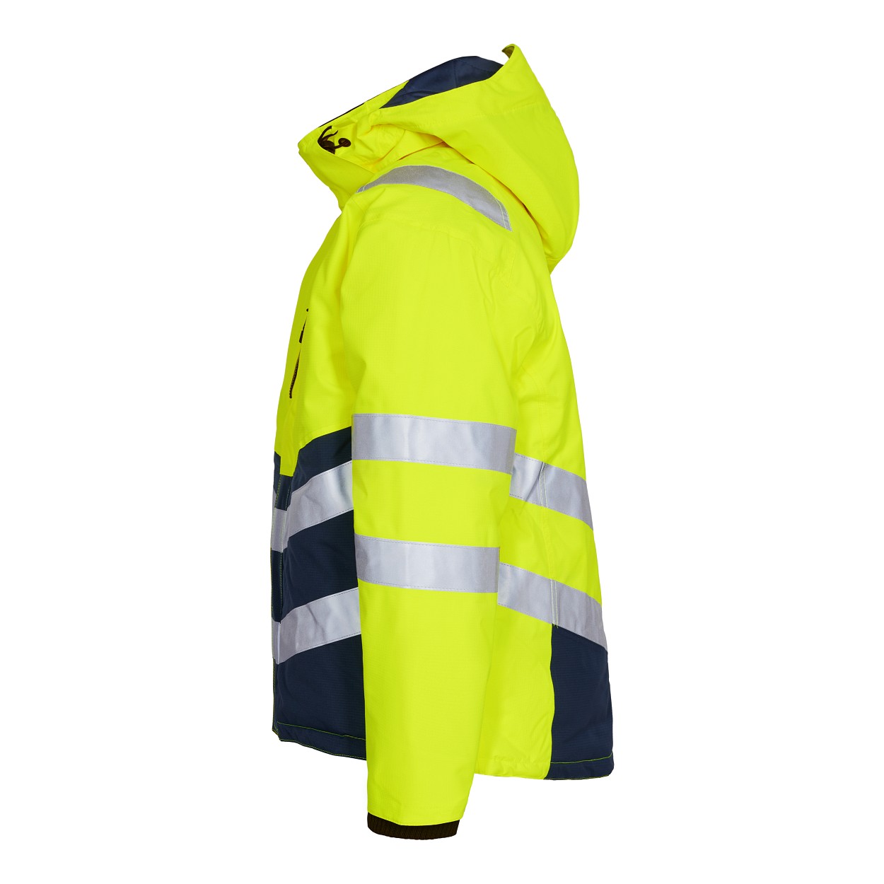 ENGEL Safety Winterjacke in Gelb/Blue Ink, Größe XS