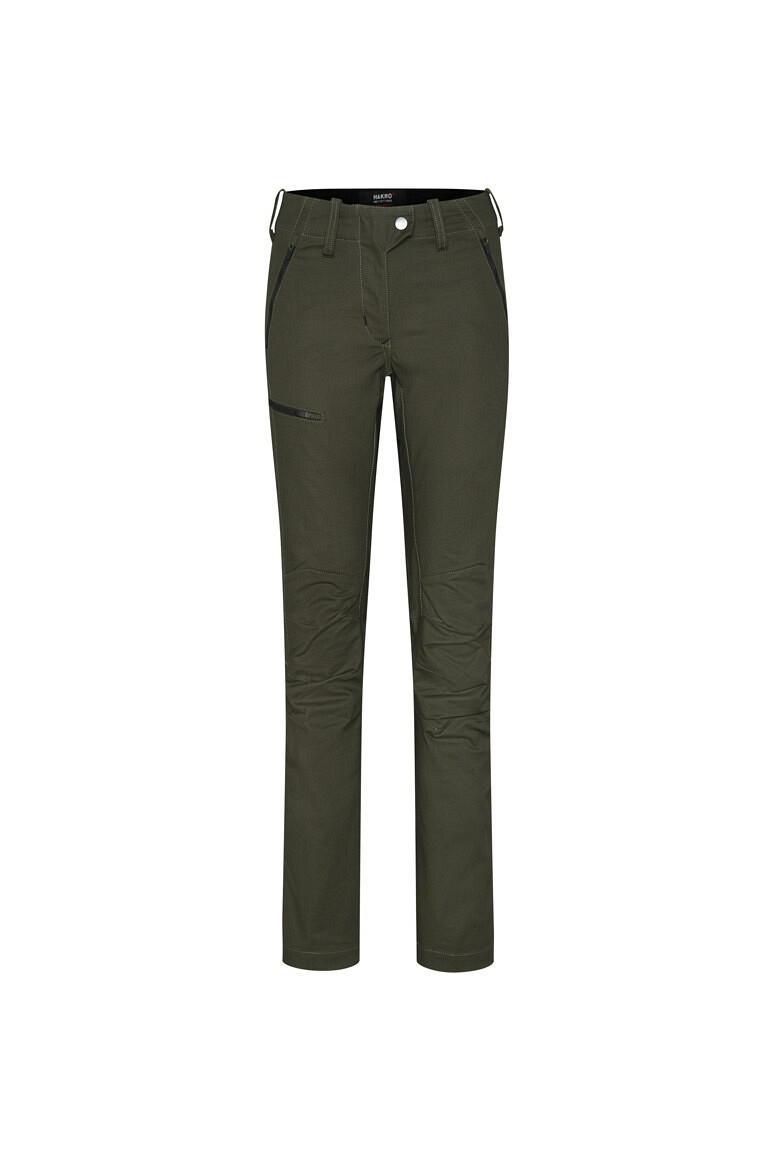 HAKRO 710 Damen Performancehose ECO in olive, Größe 6XL
