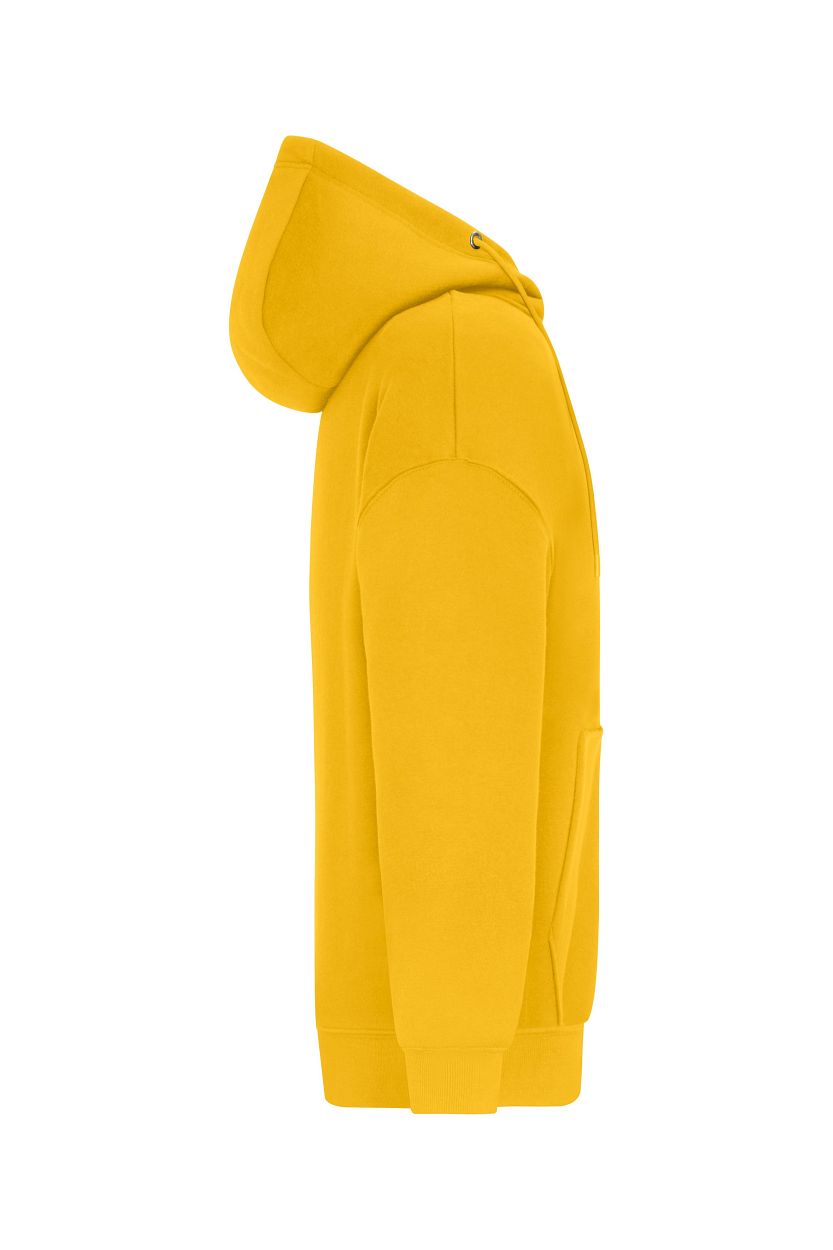 Oversized Hooded Jacket UNISEX OCS Blended & RCS "8043" in Sunflower, Größe 3XL - Daiber