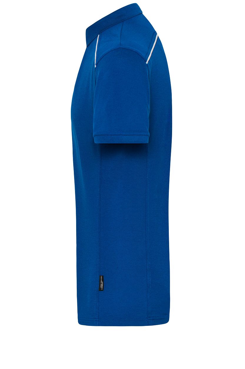 Men's Workwear Polo - SOLID - OCS Blended "JN892" in Dark-Royal, Größe 6XL - Daiber