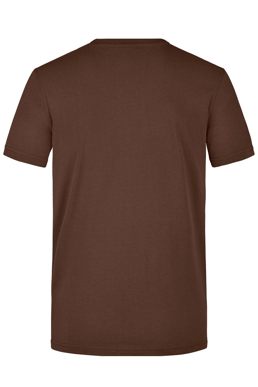 Men's Workwear T-Shirt "JN838" in Brown, Größe 6XL - Daiber