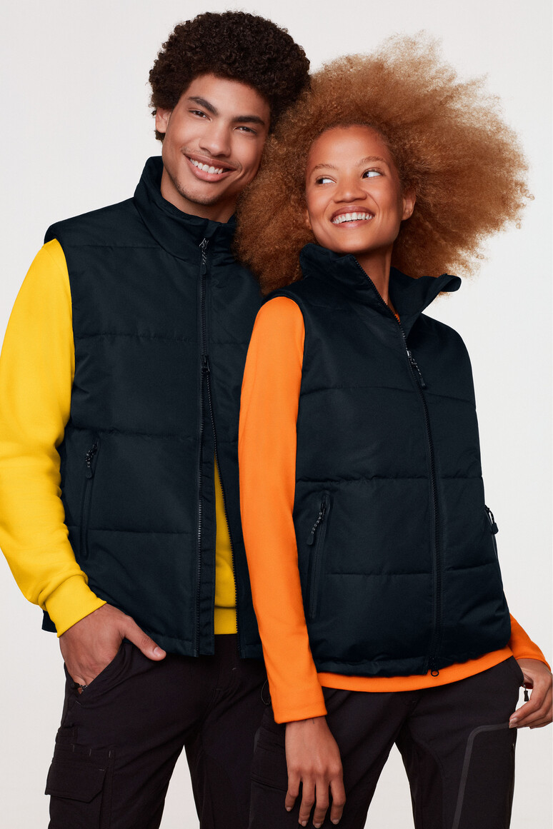 HAKRO 842 Bodywarmer Hamilton in Tinte, Größe 3XL