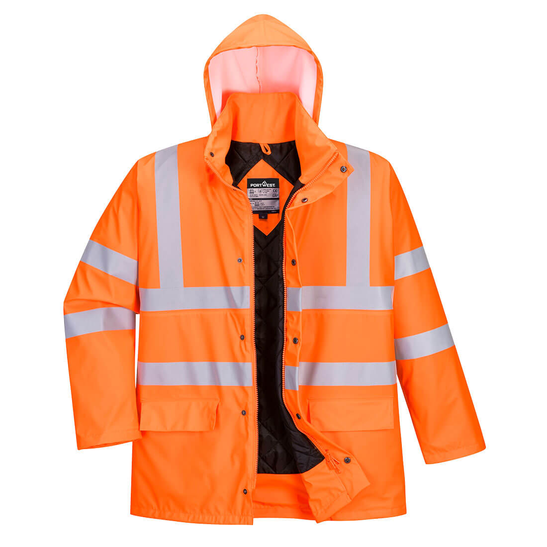 Sealtex Ultra Warnschutz Winterjacke  S490 in Orange, Größe XL von Portwest