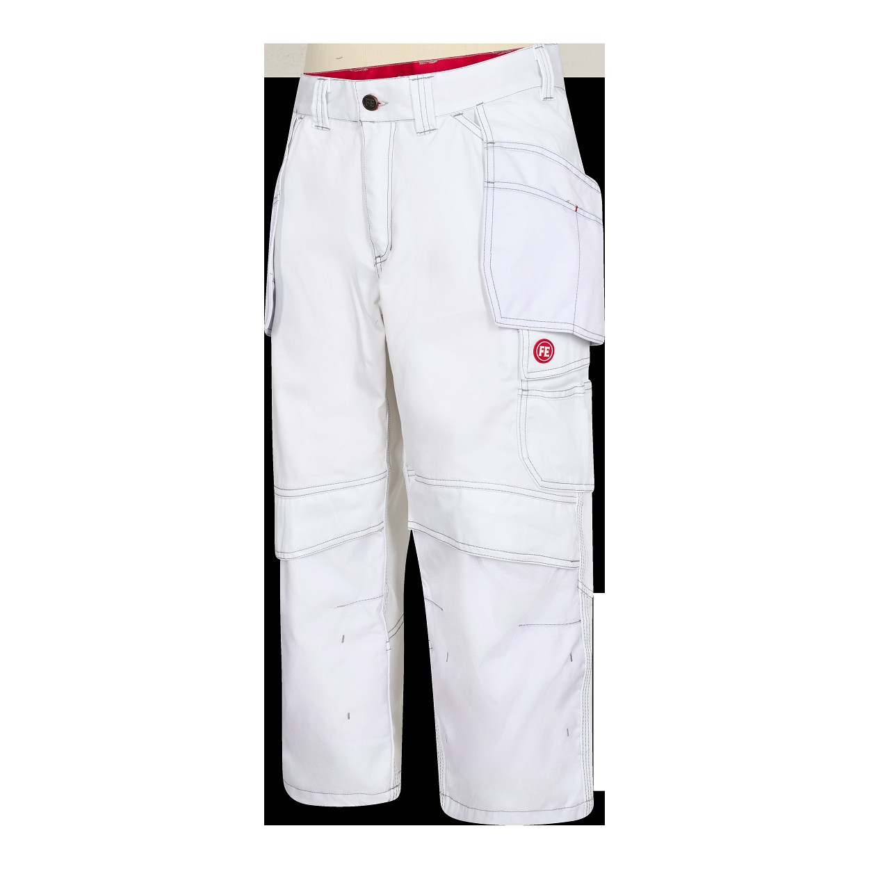 ENGEL Combat 3/4 Hose mit Holstertaschen in Weiss, Größe 54