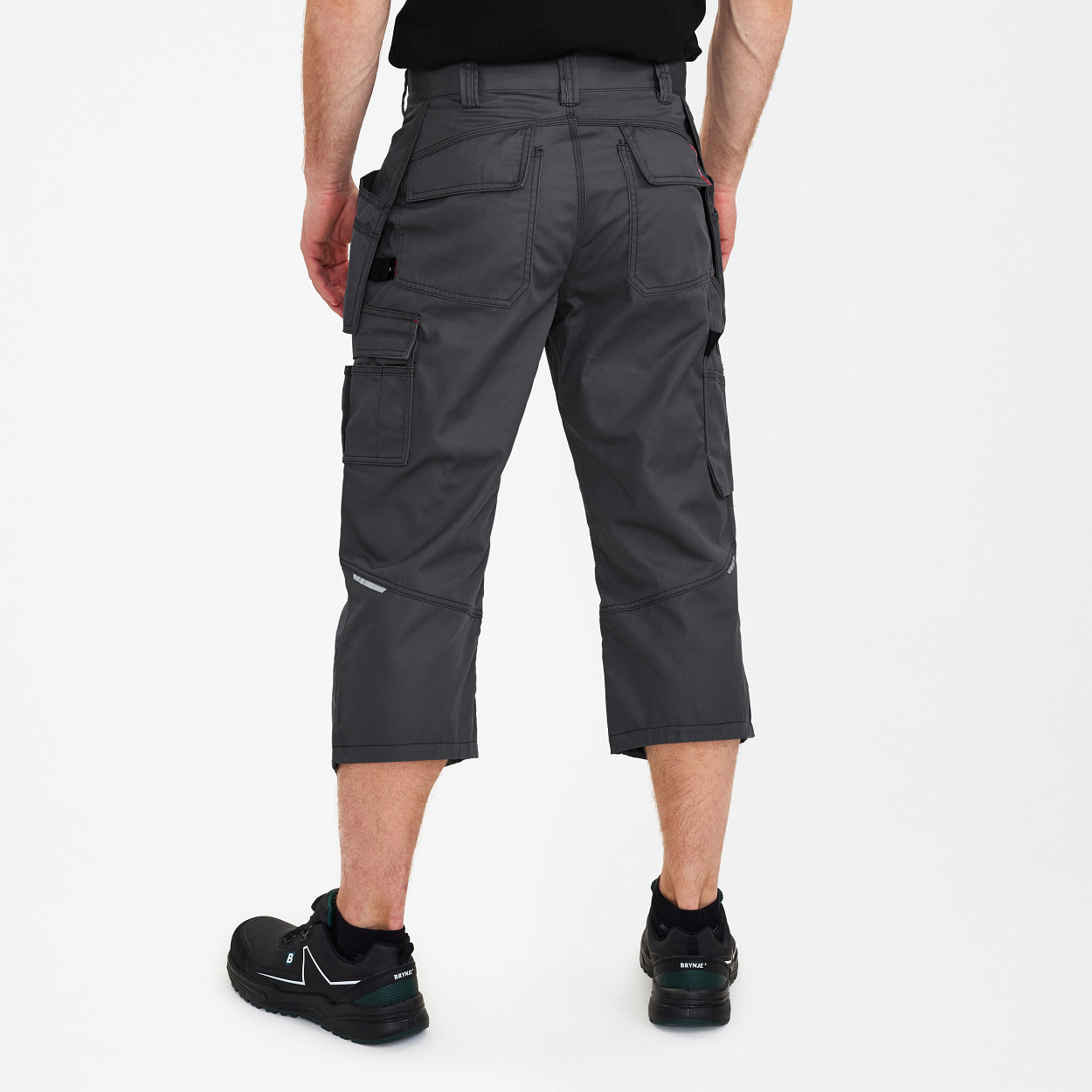 ENGEL Combat 3/4 Hose mit Holstertaschen in Grau, Größe 54