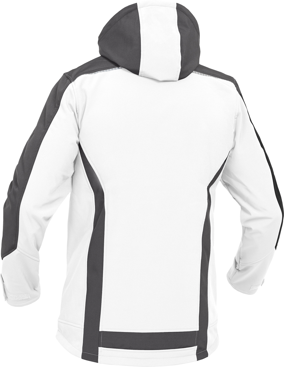 Softshelljacke Flex Line Weiß/Grau FLEXS, Gr. 2XL von Leibwächter