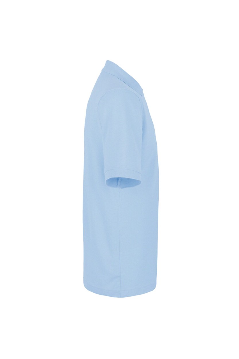 HAKRO 816 Poloshirt MIKRALINAR® in Eisblau, Größe S