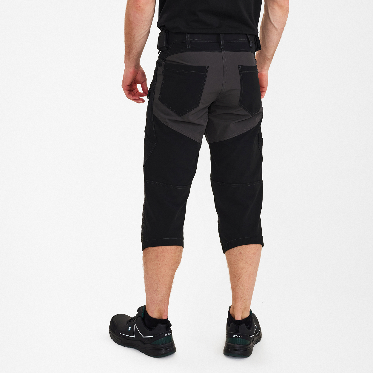 ENGEL X-treme 3/4-Hose mit 4-Wege-Stretch in Schwarz, Größe 54