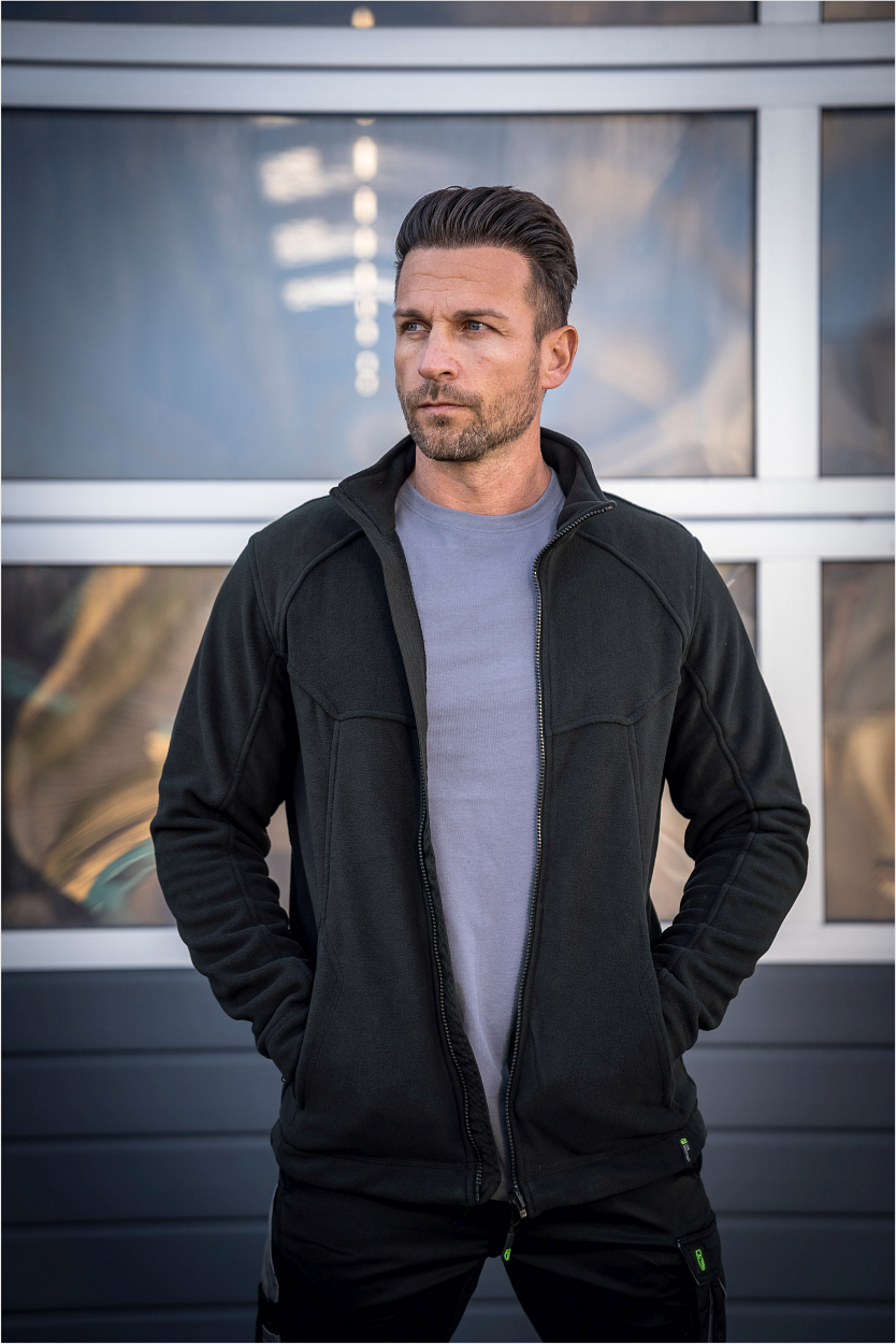 Polar-Fleecejacke Unisex CAFLJ, Gr. 2XL von Leibwächter